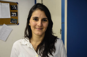 A estudante Renata Amoedo é uma das organizadoras do evento. Foto: Virgínia Andrade