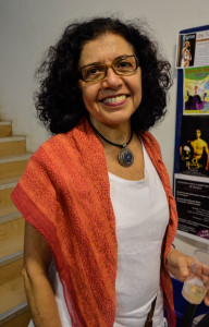A professora Carmen Paternostro. Foto: Virgínia Andrade