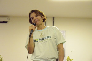 Sueli Almuiña Holmer Silva, Chefe do Dpto. Biologia Geral Foto: Vanice da Mata