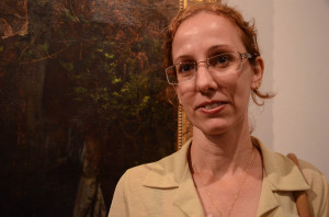 Viviane Rummler, mestra em Artes Visuais e curadora da exposição. Foto: Vanice da Mata