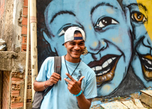 B-boy Jeomar.  Foto: Rayssa Guedes