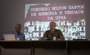 Amilcar Baiardi relatou sua fuga do campus de Cruz das Almas após o golpe, além de prisões e tortura sofridas. Foto: Rafael Teixeira