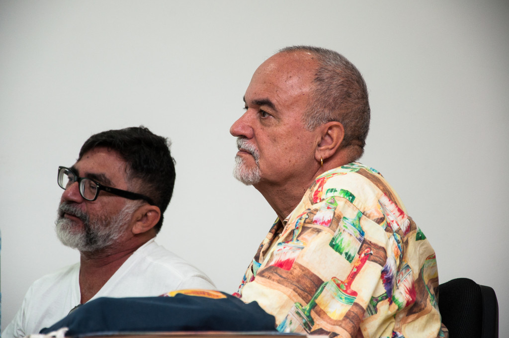 Maurício Tavares e Luiz Mott [Fotos: Milena Abreu/Labfoto ]