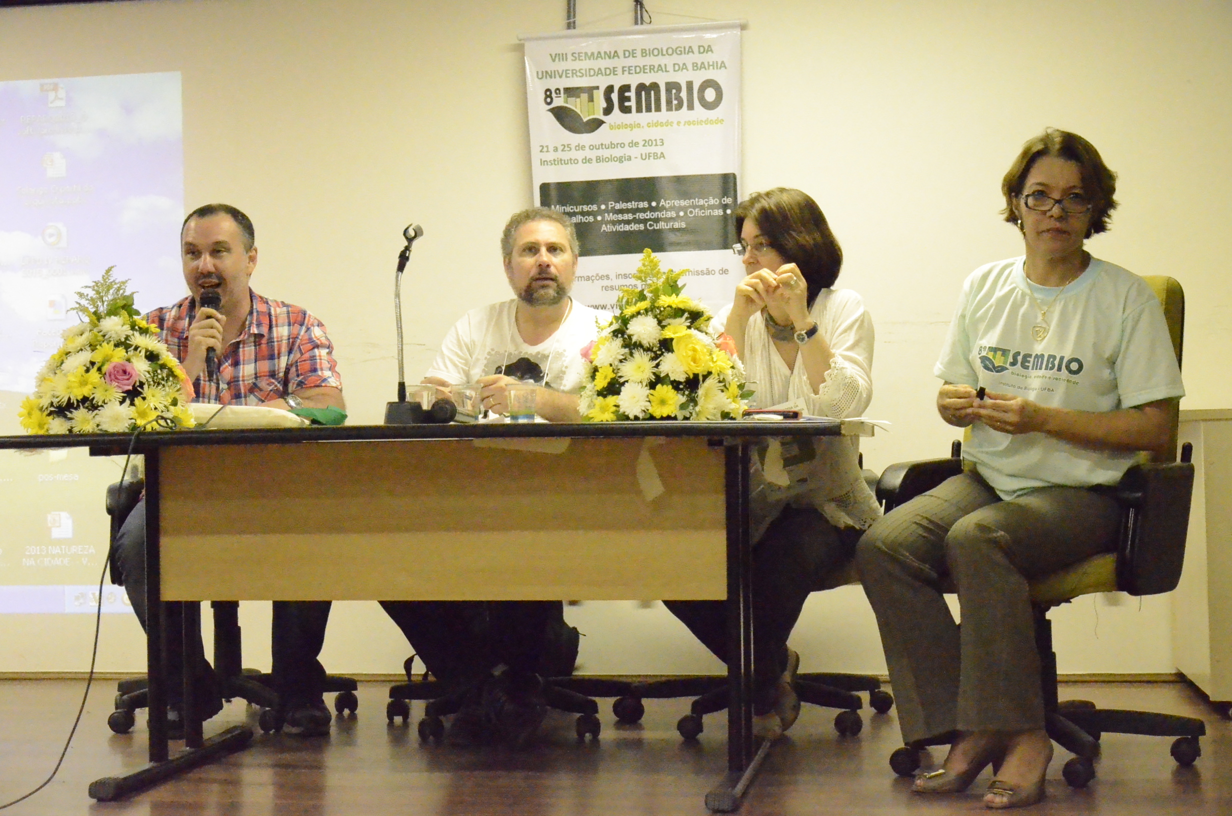 Mesa: Wendel Henrique, Aruane Gazerdin. Charbel, El-Hani e Sueli Almuiña.
Foto: Vanice da Mata