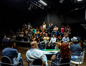 Evento na Escola de Teatro discutiu a censura no regime militar
Foto: Rayssa Guedes