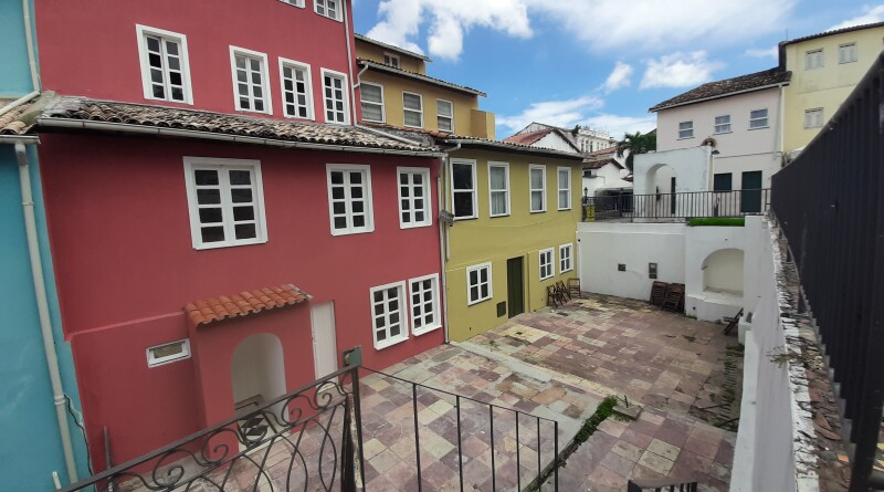 Areas externa varanda cultural da Casa