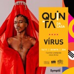Cantor e Compositor Vírus se apresenta nesta quinta-feira no Espaço Cultural Casa Rosa