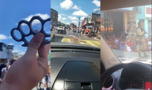 Briga entre torcedores de Vitória e Bahia deixa feridos em Salvador. Foto: Reprodução G1