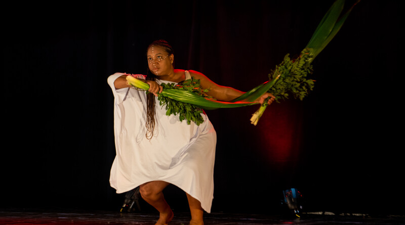 O 7º Fórum Negro de Arte e Cultura 2023 aconteceu de 30 de novembro a 02 de dezembro com o tema Sankofar: Artes, memórias, militâncias negras e outras poéticas. O último dia de atividades foi na UNEB e incluiu na programação o Festival Ìyás, a Kitanda de Negócios Pretos e o Kizoomba Samba com show do grupo Gira D'elas. Fotografia: Raquel Franco /  Labfoto © 2023