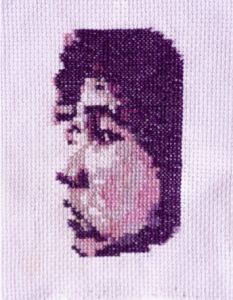 Gabriella Correia - Bordado Ponto Cruz. 2024 Foto: Reprodução