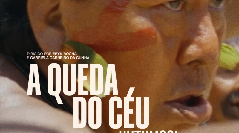 a queda do céu_cartaz