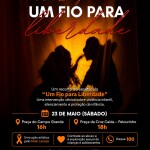 Trupe7.com ocupa as praças com ação artística pelo Maio Laranja