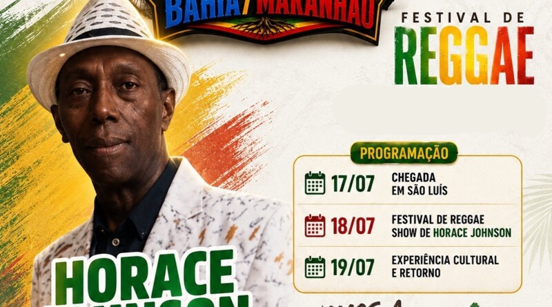 Card Intercâmbio cultural Reggae Raiz