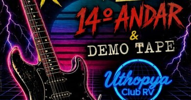 Bandas 14º Andar e Demo Tape promovem a UTHOPYA ROCK NIGHT