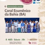Música e solidariedade se unem em concerto do Coral Ecumênico da Bahia na Flipelô