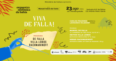 OSBA apresenta homenagem aos 150 anos do compositor espanhol Manuel de Falla em concerto gratuito em Salvador OSBA apresenta homenagem aos 150 anos do compositor espanhol Manuel de Falla em concerto gratuito em Salvador